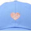 imageDALIX Embroidered Paws Mom Cotton Dad Hat Women GiftLight Blue