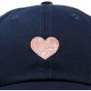 imageDALIX Embroidered Paws Mom Cotton Dad Hat Women GiftNavy Blue