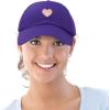 imageDALIX Embroidered Paws Mom Cotton Dad Hat Women GiftPurple