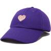 imageDALIX Embroidered Paws Mom Cotton Dad Hat Women GiftPurple