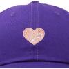 imageDALIX Embroidered Paws Mom Cotton Dad Hat Women GiftPurple