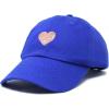 imageDALIX Embroidered Paws Mom Cotton Dad Hat Women GiftRoyal Blue