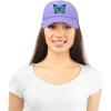 imageDALIX Exotic Blue Butterfly Hat Womens Gift Embroidered Girls CapLavender