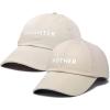 imageDALIX Mommy and Me Embroidered Hats Dad Caps Like Mother Like Daughter HatBeige