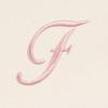 imageDALIX Personalized Shopping Tote Bag Monogram Pink Initial Zippered Letter AZF