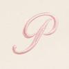 imageDALIX Personalized Shopping Tote Bag Monogram Pink Initial Zippered Letter AZP