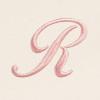 imageDALIX Personalized Shopping Tote Bag Monogram Pink Initial Zippered Letter AZR