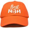 imageDALIX Best Mom Baseball Cap Womens Dad Hats Adjustable Mothers Day HatOrange