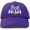 imageDALIX Best Mom Baseball Cap Womens Dad Hats Adjustable Mothers Day HatPurple