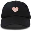 imageDALIX Embroidered Paws Mom Cotton Dad Hat Women GiftBlack