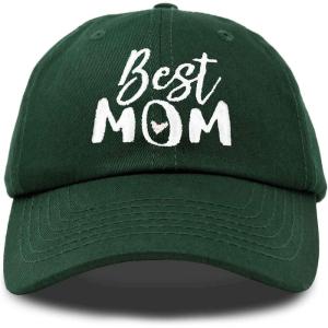 imageDALIX Best Mom Baseball Cap Womens Dad Hats Adjustable Mothers Day HatDark Green
