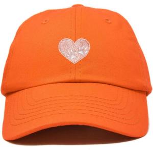 imageDALIX Embroidered Paws Mom Cotton Dad Hat Women GiftOrange