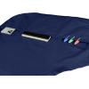 imageDALIX Apron Commercial Restaurant Home Bib Spun Poly Cotton Kitchen Aprons 3 Pockets in Black 2 PackNavy Blue