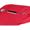 imageDALIX Apron Commercial Restaurant Home Bib Spun Poly Cotton Kitchen Aprons 3 Pockets in Black 2 PackRed