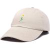 imageDALIX Daisy Flower Hat Womens Floral Baseball CapBeige