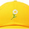 imageDALIX Daisy Flower Hat Womens Floral Baseball CapGold