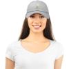 imageDALIX Daisy Flower Hat Womens Floral Baseball CapGray