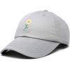 imageDALIX Daisy Flower Hat Womens Floral Baseball CapGray
