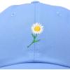 imageDALIX Daisy Flower Hat Womens Floral Baseball CapLight Blue