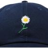 imageDALIX Daisy Flower Hat Womens Floral Baseball CapNavy Blue