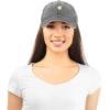 imageDALIX Daisy Flower Hat Womens Floral Baseball CapWashed Black