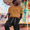 imageDALIX Ghost Embroidered Fleece Jogger Cuff Sweatpant Sweats Soft Warm MensBlack