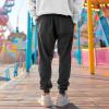 imageDALIX Ghost Embroidered Fleece Jogger Cuff Sweatpant Sweats Soft Warm MensDark Heather