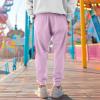 imageDALIX Ghost Embroidered Fleece Jogger Cuff Sweatpant Sweats Soft Warm MensLavender