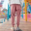 imageDALIX Ghost Embroidered Fleece Jogger Cuff Sweatpant Sweats Soft Warm MensMauve