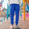 imageDALIX Ghost Embroidered Fleece Jogger Cuff Sweatpant Sweats Soft Warm MensRoyal Blue