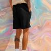imageDALIX Ghost Relaxed Fleece Sweat Elastic Short Soft MensBlack