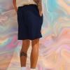 imageDALIX Ghost Relaxed Fleece Sweat Elastic Short Soft MensNavy
