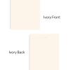 imageDALIX PVC Vertical Blind Replacement Slats Curved Smooth White 825 x 35 10PackIvory