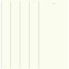 imageDALIX PVC Vertical Blind Replacement Slats Curved Smooth White 825 x 35 10PackOffwhite