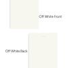 imageDALIX PVC Vertical Blind Replacement Slats Curved Smooth White 825 x 35 10PackOffwhite