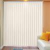 imageDALIX PVC Vertical Blind Replacement Slats Curved Smooth White 825 x 35 10PackOffwhite
