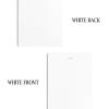 imageDALIX PVC Vertical Blind Replacement Slats Curved Smooth White 825 x 35 10PackWhite