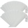 imageDALIX PVC Vertical Blind Replacement Slats Curved Smooth White 825 x 35 10PackWhite