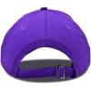 imageDALIX Peace Sign Embroidered V Cotton Dad Hat Baseball Cap Adjustable MensPurple