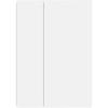 imageDALIX PVC Vertical Blind Replacement Slats Curved Smooth White 825 x 35 10PackWhite