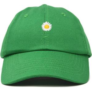 imageDALIX Daisy Flower Hat Womens Floral Baseball CapKelly Green