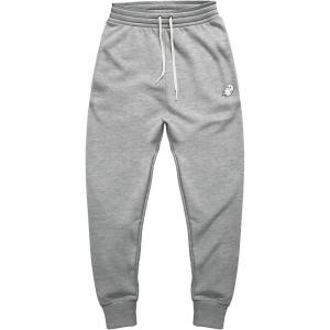 imageDALIX Ghost Embroidered Fleece Jogger Cuff Sweatpant Sweats Soft Warm MensAthletic Heather