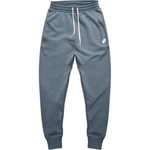 imageDALIX Ghost Embroidered Fleece Jogger Cuff Sweatpant Sweats Soft Warm MensHeather Slate