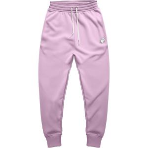 imageDALIX Ghost Embroidered Fleece Jogger Cuff Sweatpant Sweats Soft Warm MensLavender
