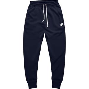 imageDALIX Ghost Embroidered Fleece Jogger Cuff Sweatpant Sweats Soft Warm MensNavy Blue