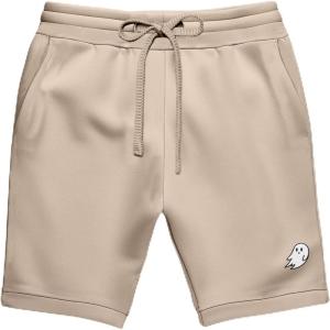 imageDALIX Ghost Relaxed Fleece Sweat Elastic Short Soft MensTan