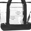 imageDALIX 20quot Large Clear Tote Bag with Small Pouch