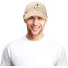 imageDALIX Christmas Ghost Embroidered Baseball Dad CapKhaki