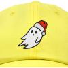 imageDALIX Christmas Ghost Embroidered Baseball Dad CapMinion Yellow