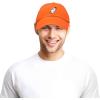 imageDALIX Christmas Ghost Embroidered Baseball Dad CapOrange